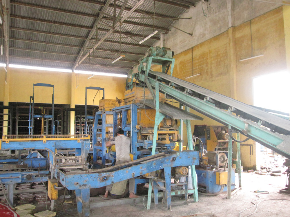 Nhà máy sản xuất đá công ty Sơn Hà