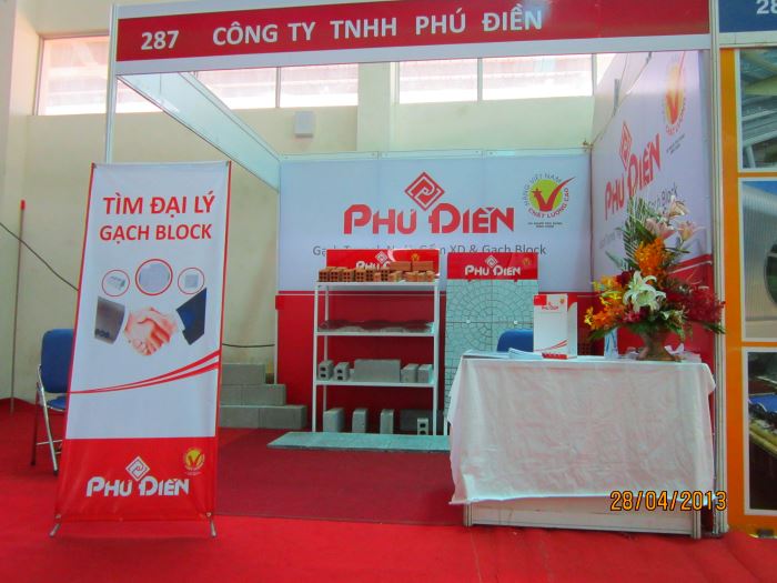 Gian hàng Công ty tại VietBuild 2013 - Đà Nẵng