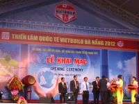 Le Khai Mac Trien Lam VietBuild Da Nang 2012-2