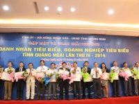 Các doanh nghiệp tiêu biểu và xuất sắc tỉnh 2014