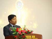 Giám đốc Đinh Văn Ngọc - Lọc hóa Dầu Bình Sơn phát biểu