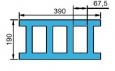 Hướng dẫn Xây tường đặt cốt thép dày 30cm bằng gạch block